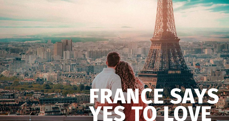 This virus does not like love, the French YES!