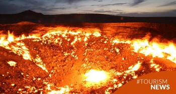 El Pozo de Darvaza es una "Puerta del Infierno" que lleva décadas ardiendo: ¿apagaremos el incendio algún día?