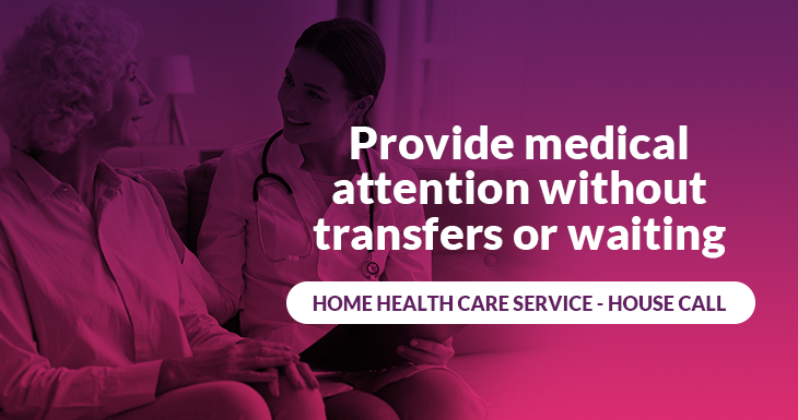 Provide medical attention without transfers or waiting
