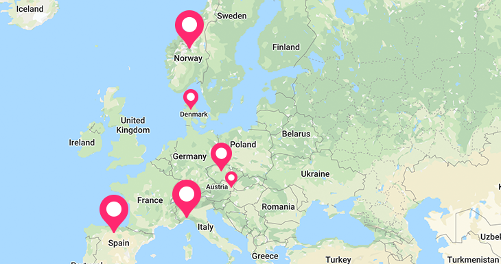 Which European countries begin to lift the quarantine?