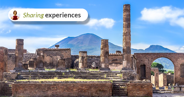 Lucy nos invita a descubrir Pompeya, una experiencia única que no podremos vivir en otro lugar del mundo