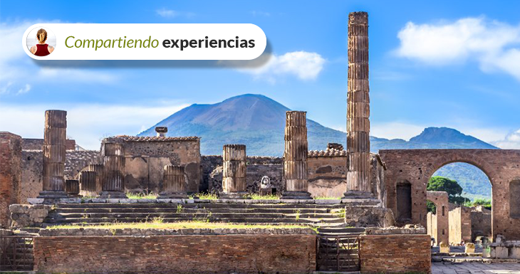 Lucy nos invita a descubrir Pompeya, una experiencia única que no podremos vivir en otro lugar del mundo