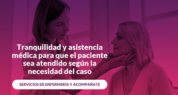 Tranquilidad y asistencia médica para que el paciente sea atendido según la necesidad del caso