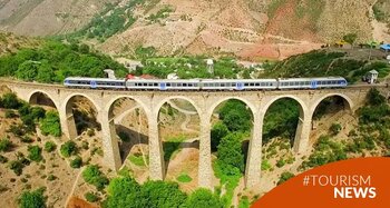 El ferrocarril transiraní que atraviesa cuatro climas distintos