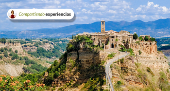 Lucy recorre Civita di Bagnoregio, la ciudad italiana de 12 habitantes que todos quieren conocer